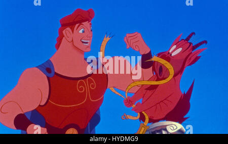 Hercules, USA 1997, Regie: Ron Clements, John Musker, Szenenfoto Mit Herakles Und Odysseus Stockfoto