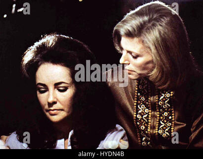 Auch bekannt als sterben Sie Nacht der Tausend Augen. Nachtwache, USA 1973, Regie: Brian G. Hutton Schauspieler/Stars: Elizabeth Taylor, Laurence Harvey, Billie Whitelaw Stockfoto