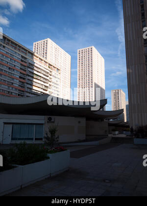 Touren des Olympiades im 13. Arrondissement von Paris Stockfoto