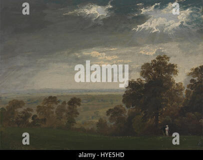 John Martin Landschaft, möglicherweise der Isle Of Wight oder Richmond Hill Google Art Project Stockfoto