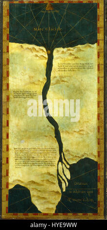 Stefano Bonsignoris „Polarländer“ stellt sich die extreme arktische Landschaft auf Sibirien vor und verbindet echte und fantastische Elemente. Seine Arbeit fängt die raue Schönheit des eisigen Geländes und die weiten, unbewohnten Regionen im hohen Norden ein. Stockfoto