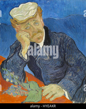 Vincent van Gogh Dr. Paul Gachet Google Art Project Stockfoto