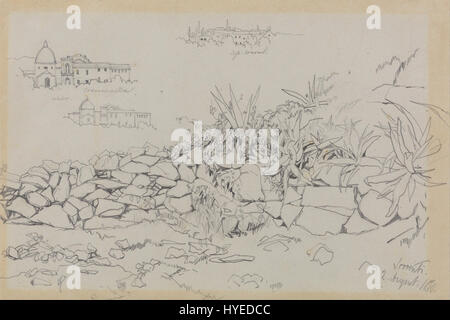 Edward Lear Sorrento, 2. August 1838 Google Art Project Stockfoto