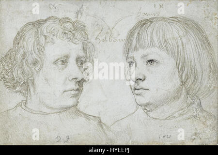 Hans Holbein der ältere Ambrosius und Hans, die Söhne des Künstlers Google Art Project Stockfoto