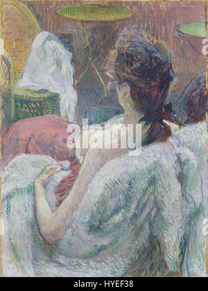 Henri de Toulouse-Lautrec (Französisch das Modell ruht Google Art Project Stockfoto