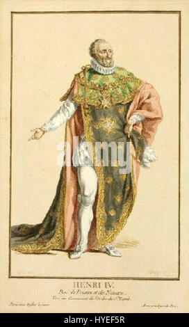 Henri IV Roi de France et de Navarre Stockfoto