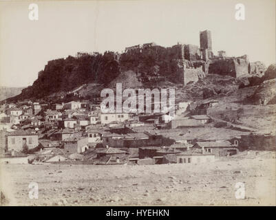 Normand Alfred Nicolas der Nordwestseite der Akropolis und der näheren Umgebung Google Art Project Stockfoto