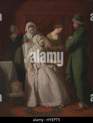 Edward Penny tröstete den tugendhaften durch Sympathie Google Art Project Stockfoto