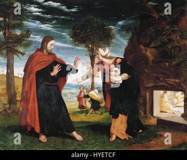 Hans Holbein der jüngere Noli Me Tangere Google Art Project Stockfoto