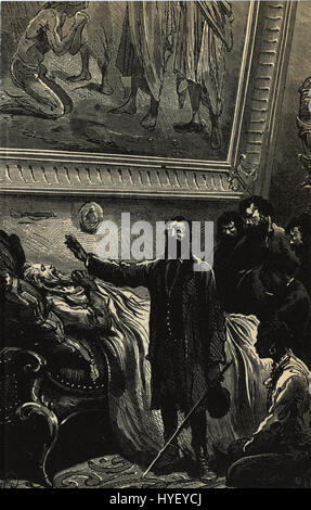 Nemos Tod bezieht sich auf die letzten Momente von Kapitän Nemo, einer zentralen Figur in Jules Vernes „Twenty Twenty Thousand Leagues Unthe Sea“, die das Ende seiner Abenteuer markiert. Stockfoto