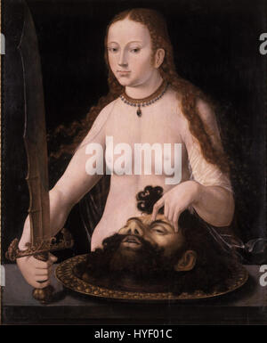 Nederlandse Schilder Judith met Het Hoofd van Holofernes Stockfoto