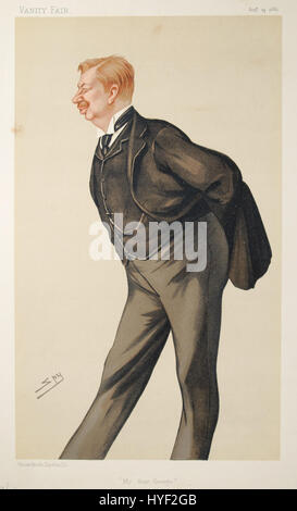 George Granville Leveson-Gower, Vanity Fair, 1886-08-14 Stockfoto