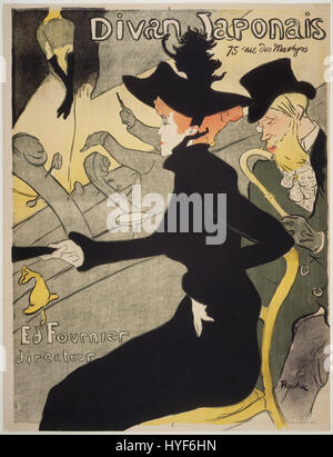 Henri de Toulouse Lautrec Divan Japonais Google Art Project Stockfoto