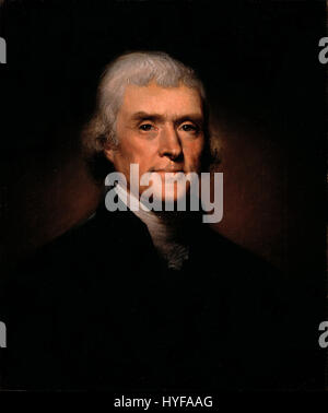 Rembrandt Peale Thomas Jefferson Google Art Project Stockfoto