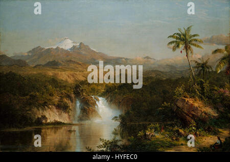 Ansicht des Cotopaxi von Frederic Edwin Church 1857 Stockfoto