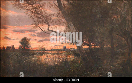 Isnard Le Soir de Camargue Stockfoto