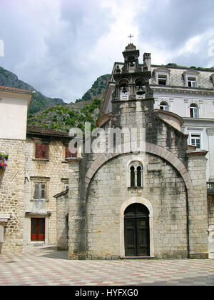St. Luka Kirche in der Altstadt von Kotor, Montenegro Stockfoto