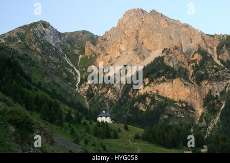 Frankreich, Savoyen (73), Peisey-Nancroix, Chapelle des Vernettes / / Frankreich, Savoyen, Peisey Nancroix, Kapelle des Vernettes Stockfoto