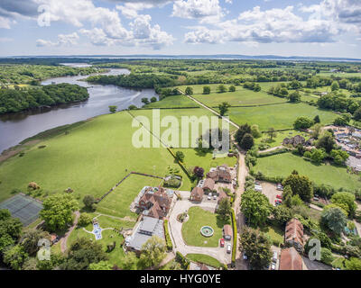 Luftbildfotografie UK Stockfoto