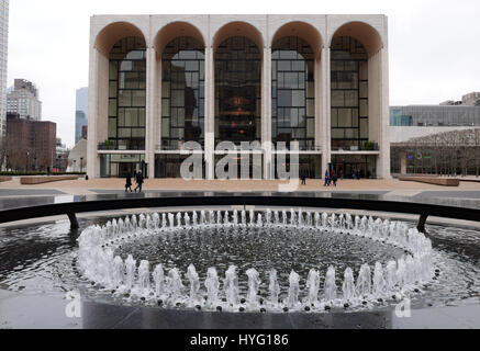 Die Metropolitan Opera im Lincoln Center in New York City Stockfoto