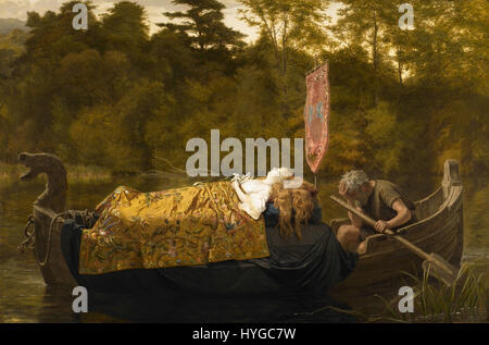 Sophie Anderson Elaine Google Art Project Stockfoto