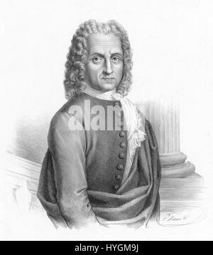 Benedetto Marcello von Vincenzo Roscioni Stockfoto