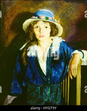 George Bellows, Madeline Davis, 1914. Öl auf Holz, 76,2 x 63,5 cm (30 x 25 in.) Stockfoto