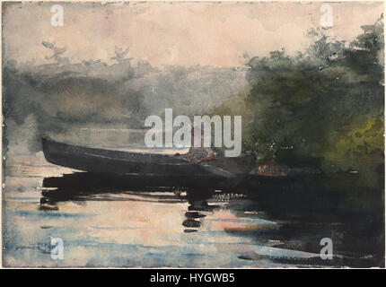 Winslow Homer am Ende des Tages, Adirondacks Stockfoto