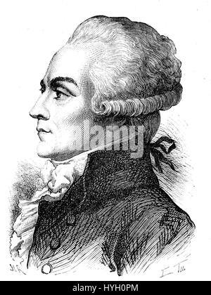 AduC 164 Robespierre (M.M.I. de, 1758 1794) Stockfoto
