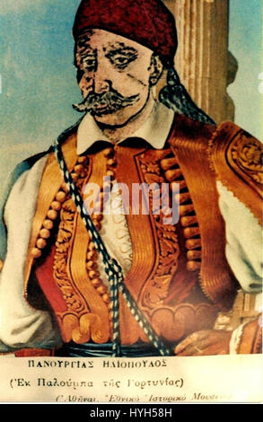 Panourgias Eliopoulos 1787 1865 Stockfoto