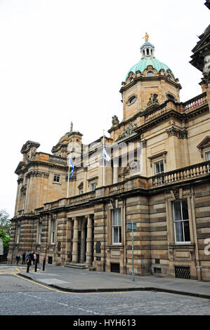 Die Bank of Scotland, aufbauend auf The Mound in Edinburgh, der Sitz der Lloyds Banking Group Stockfoto
