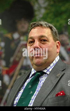 David Coburn MEP, das erste Mitglied der Partei jemals gewählt, um einen Sitz in Schottland Stockfoto