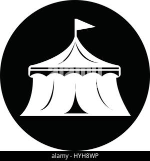 Zirkus-Symbol Stock Vektor