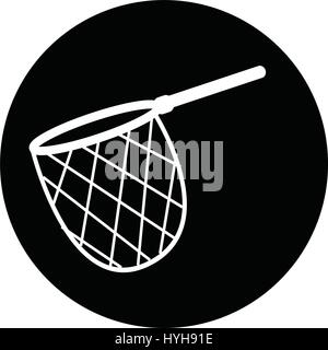 Fischerei Jagd net Symbol Stock Vektor