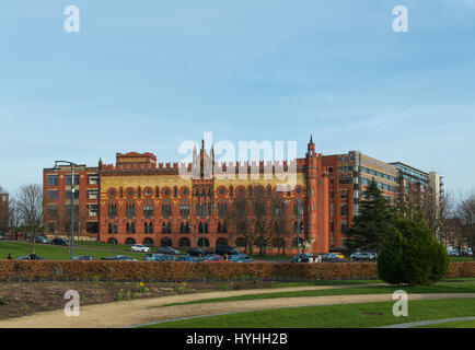 Templeton Teppich-Fabrik, Glasgow Green, Glasgow, Scotland, UK Stockfoto