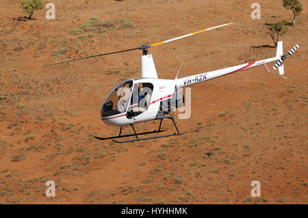 Aerial Musterung Rinder in der Western Australian outback, landeinwärts von Geraldton. Stockfoto