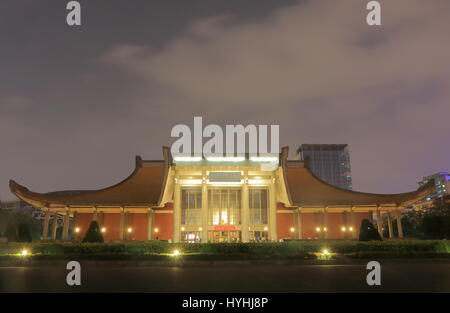 Nationalen Dr Sun Yat Sen Memorial Hall in Taipeh Stockfoto