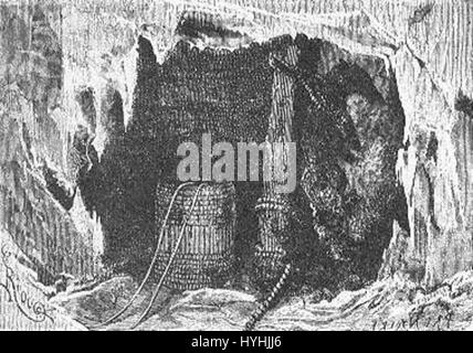 "Das Feld des Eises" von Riou und Montaut 056 Stockfoto