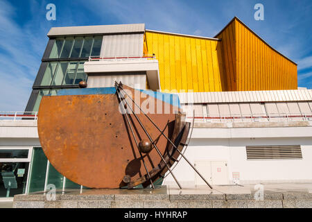 Ansicht der Berliner Philharmonie Konzertsäle, Haus des Berliner Philharmonischen Orchesters in Berlin, Deutschland Stockfoto