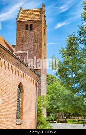 Das Franziskanerkloster befindet sich im schwedischen Ystad. Stockfoto