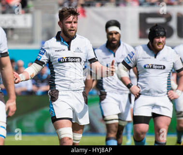 Sarazenen Vs Glasgow Warriors Stockfoto