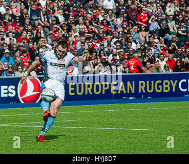 Sarazenen Vs Glasgow Warriors Stockfoto