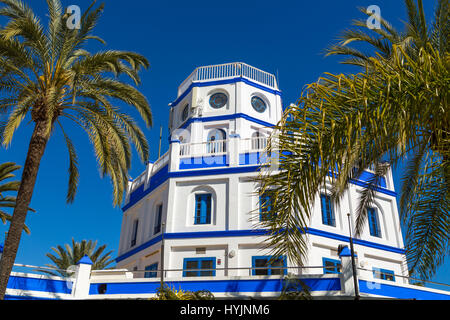 Marina. Puerto Deportivo, Estepona. Provinz Malaga Costa del Sol Andalusien Südspanien, Europa Stockfoto