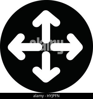 Vollbild-Symbol Stock Vektor