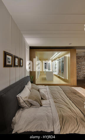 Interieur im Loftstil Stockfoto