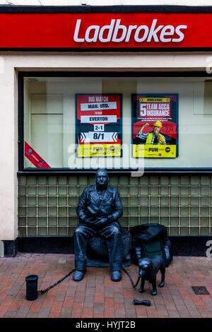 Straße Entertainer, Lewes, Sussex, UK Stockfoto