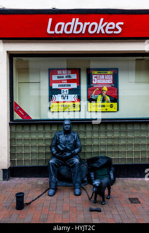 Straße Entertainer, Lewes, Sussex, UK Stockfoto