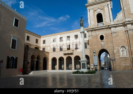 Italien, Apulien, Brindisi Kathedrale, Basilika St. Johannes der Täufer, Stockfoto