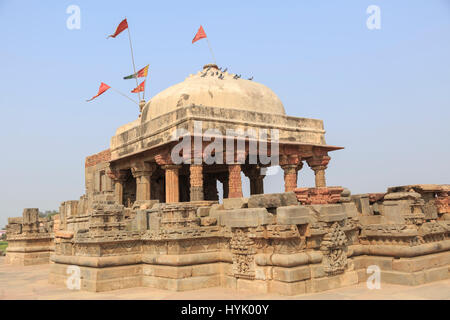 Harshat Mata Tempel, Abhaneri, Rajasthan, Indien Stockfoto