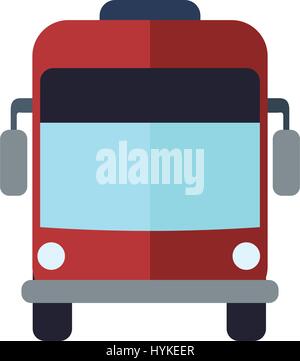 Öffentlicher Busverkehr Stock Vektor